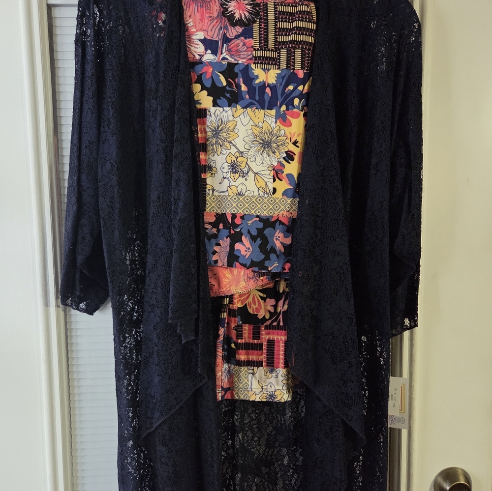 Duster, leggings